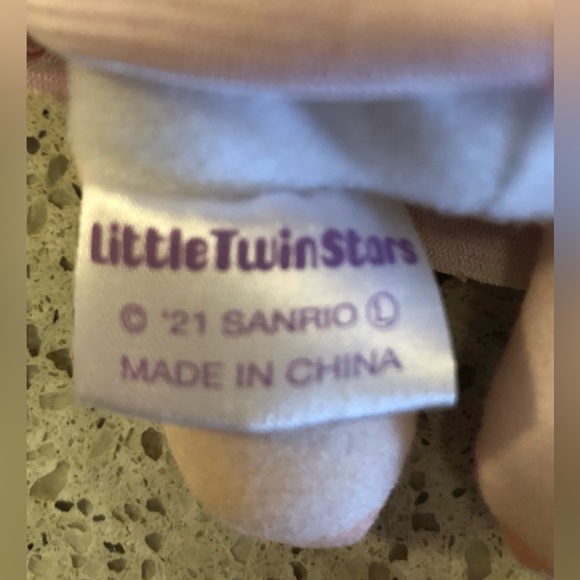 Like NEW Little Twin Stars Lala in Kimono Plush Pouch with a chain - Picture 13 of 13